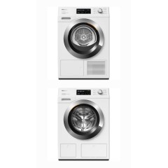 Miele WEI895 WCS 125 Gala Edition + TEL695 WP 125 Gala Edition Σετ Πλυντήριο & Στεγνωτήριο Ρούχων